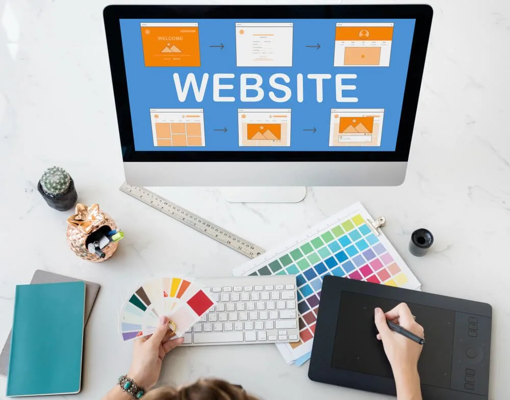 Création de site web — illustration du service